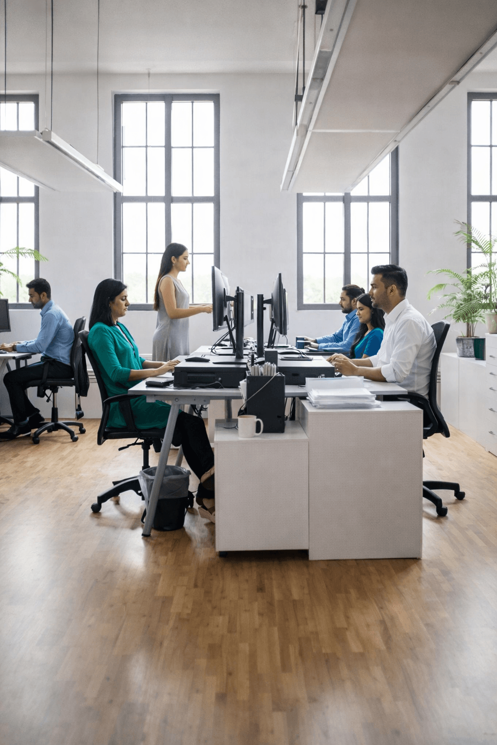 Financial management tools and account integration interface
