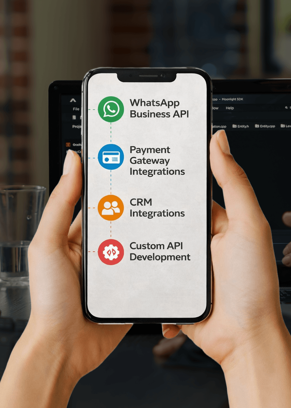 Investment platform interface showing key features