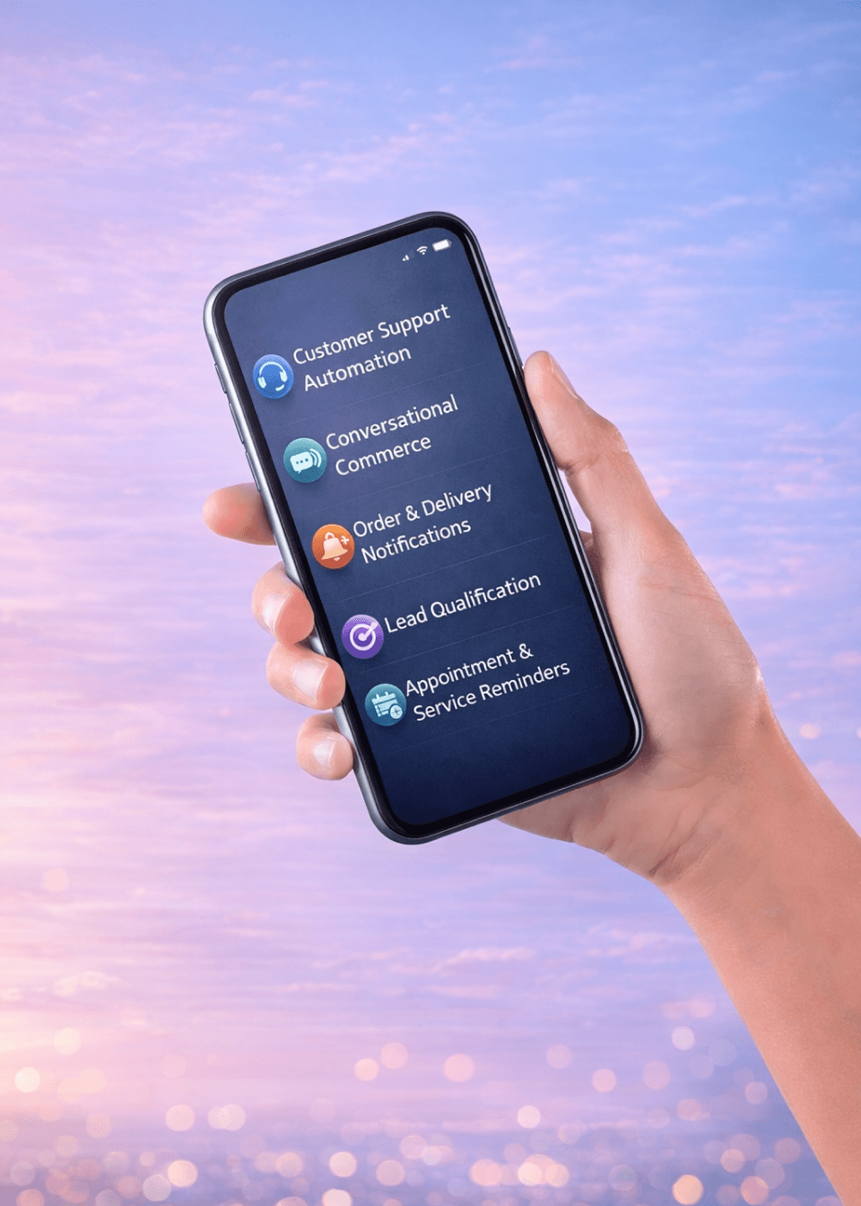 Investment platform interface showing key features