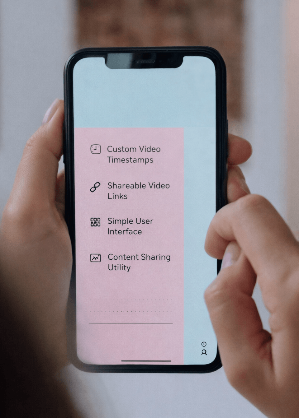 Investment platform interface showing key features
