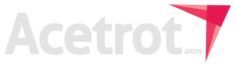 Acetrot White Logo