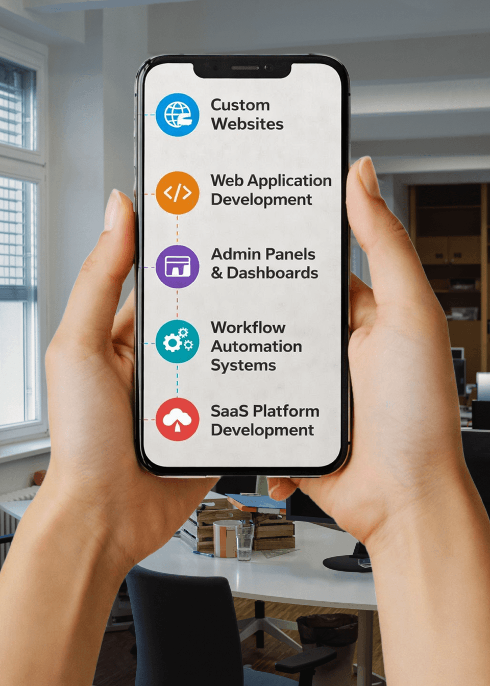 Investment platform interface showing key features