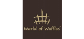 An image showcasing World of Waffles logo 