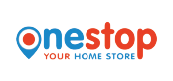 Logo of One Stop Your Home Store, featuring a modern design that represents convenience and home improvement solutions.