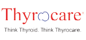 An image showcasing Thyrocare logo with tagline Think Thyroid, Think Thyrocare